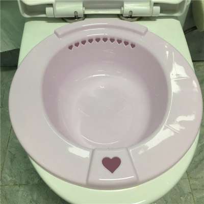 Eco-Friendly Special Plastic wash Basin for Toilet Health Product No Squat Sitz Bath